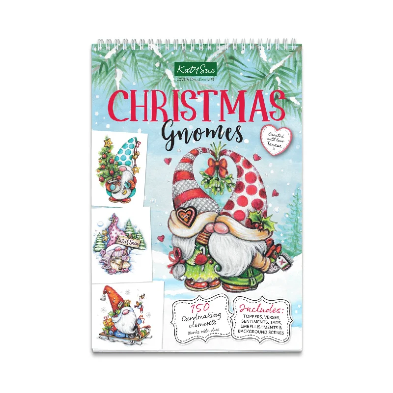 Christmas Gnomes Paper Craft Pad (not die cut)