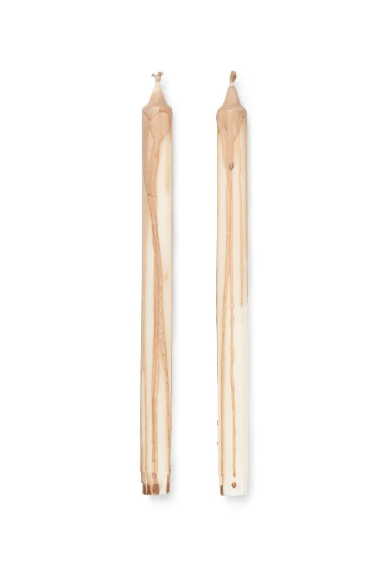 Dryp Candles | Beige | Set of 2 | by ferm Living