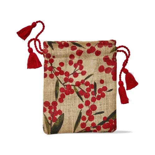 Red Berry Sprig Gift Bag